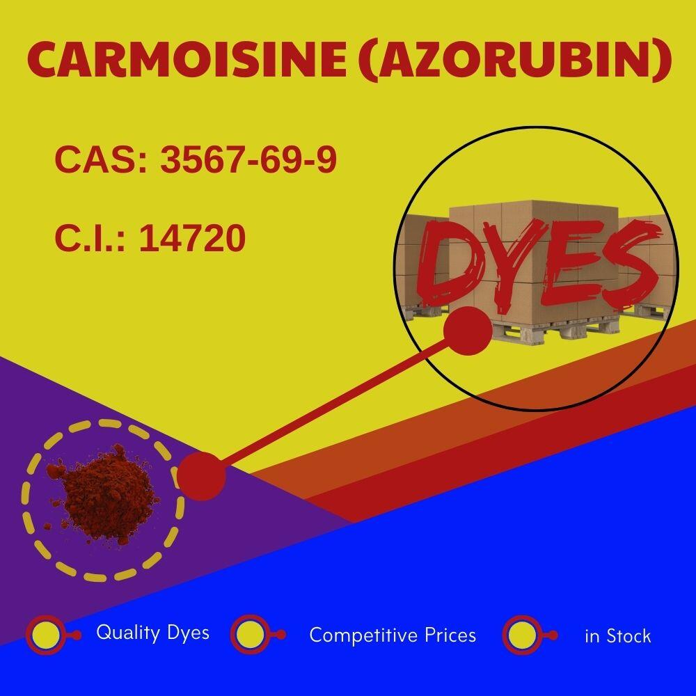 Carmoisine (Azorubine) - CAS: 3567-69-9 - C.I.: 14720