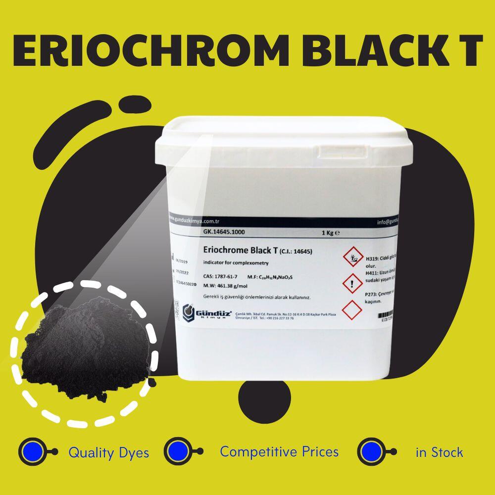 Eriochrome Black T Powder Dye | Gündüz Kimya