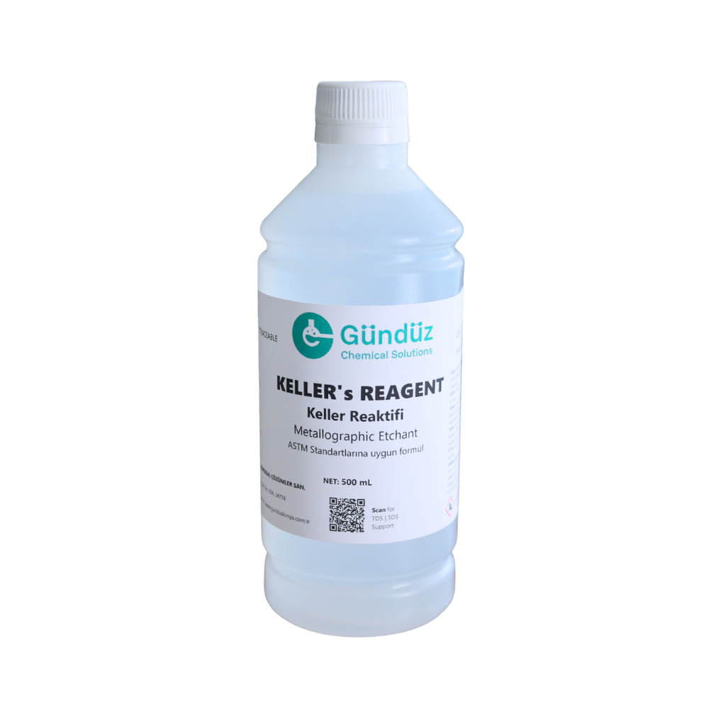 Keller's reagent 500 ml | Gündüz Kimya Kellers reagent 500 ml