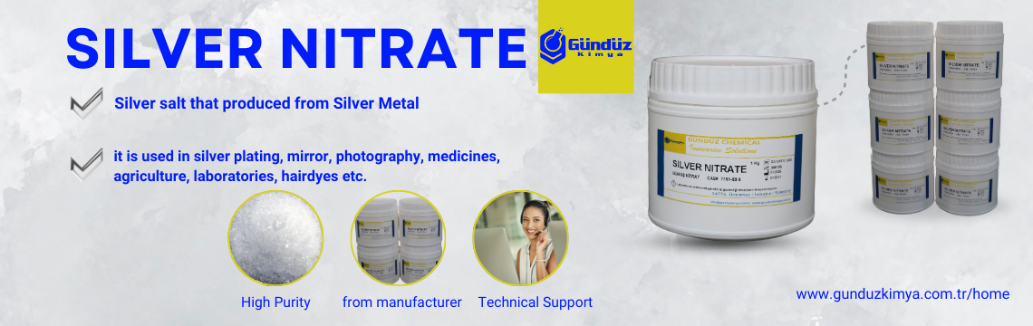 silver nitrate gündüz | Gündüz Kimya