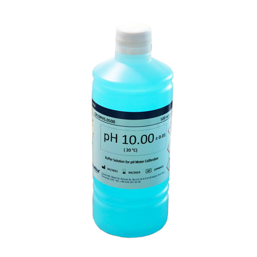 pH 10 kalibrasyon solüsyonu | Gündüz Kimya
