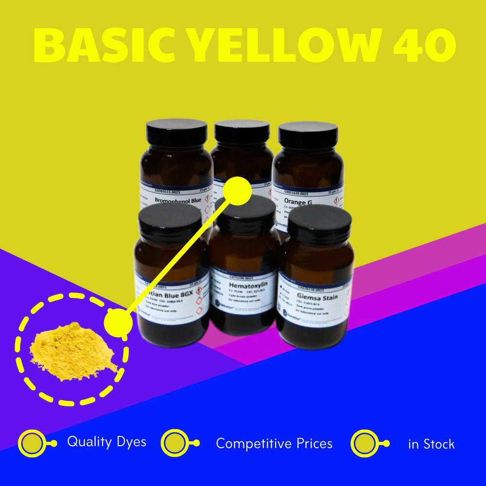 Basic Yellow 40 Boyası