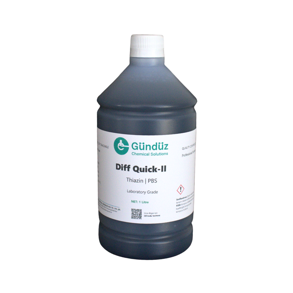Diff quick boyama seti Diff quick II thiazine 1 Litre | Gündüz Kimya