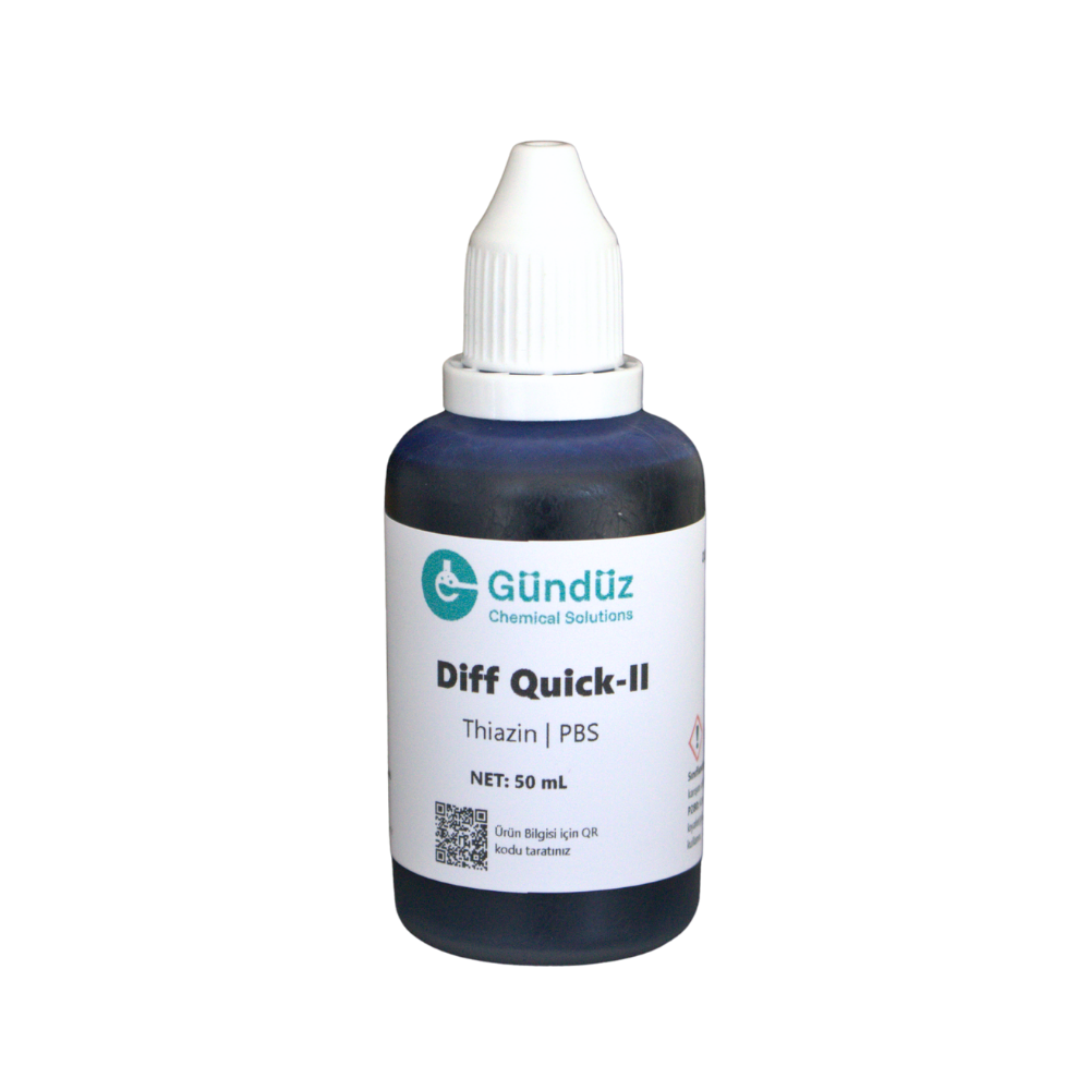 Diff quick boyama seti Diff quick II thiazine 50 ml | Gündüz Kimya