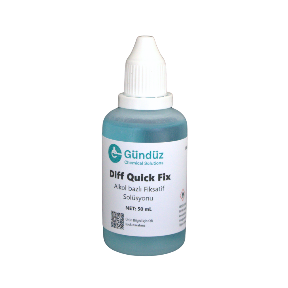 Diff quick boyama seti diff quick fix 50 ml | Gündüz Kimya