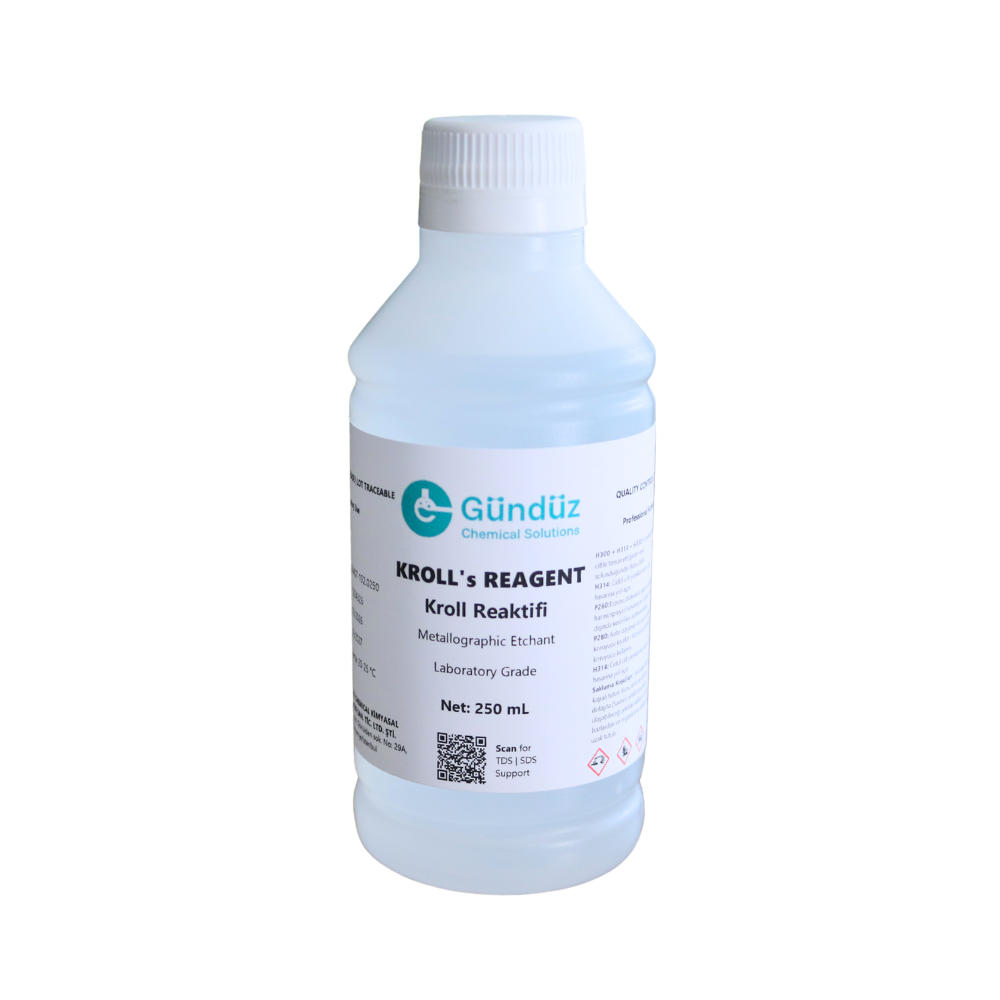 Kroll reaktifi krolls reagent 250ml | Gündüz Kimya