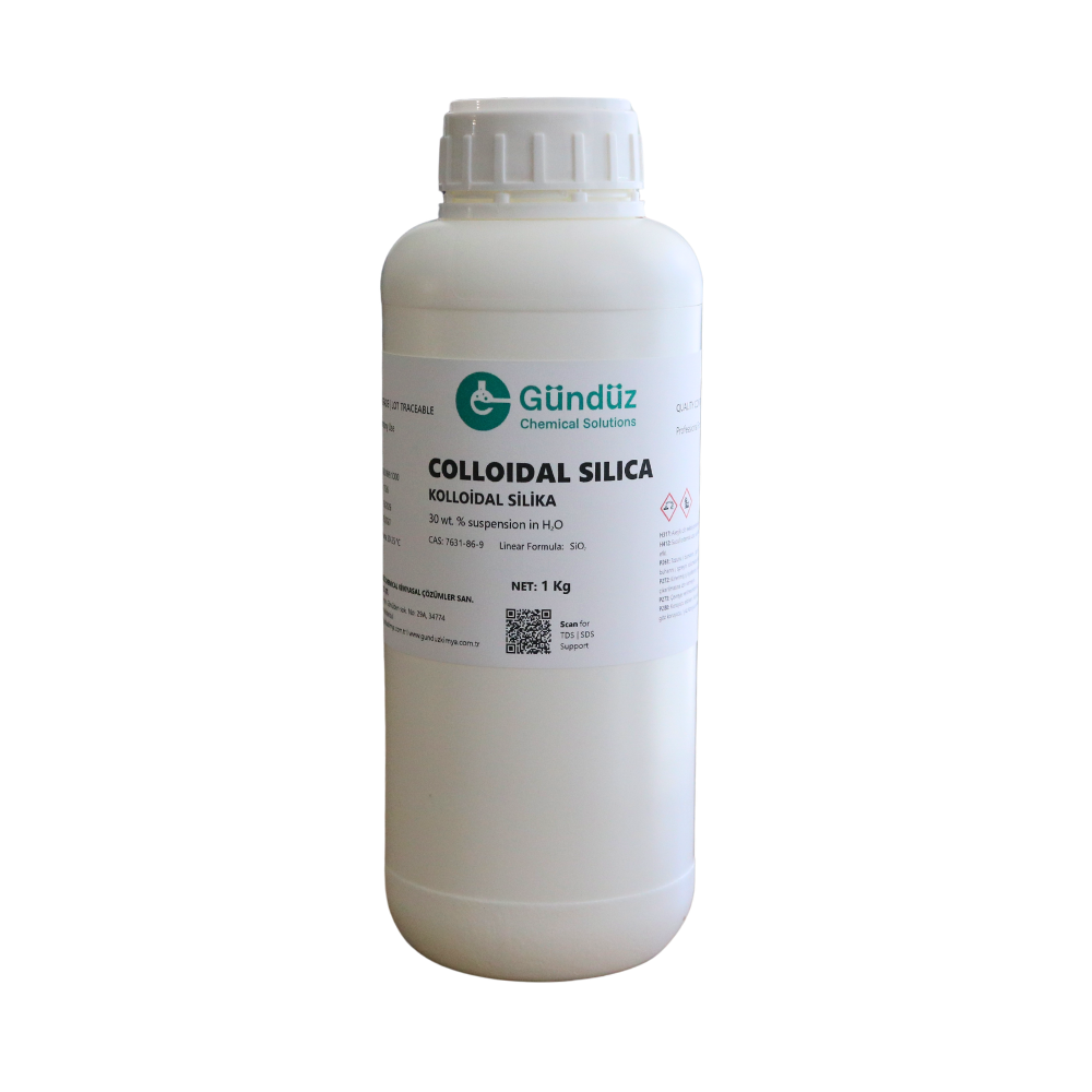 Colloidal Silica Suspension %30 1 Kg | Gündüz Kimya Colloidal silica suspension 30 1 kg