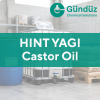 Hint Yağı Castor Oil | Gündüz Kimya Hint yağı castor oil