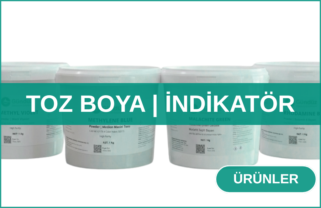 Toz boya ve toz indikatör